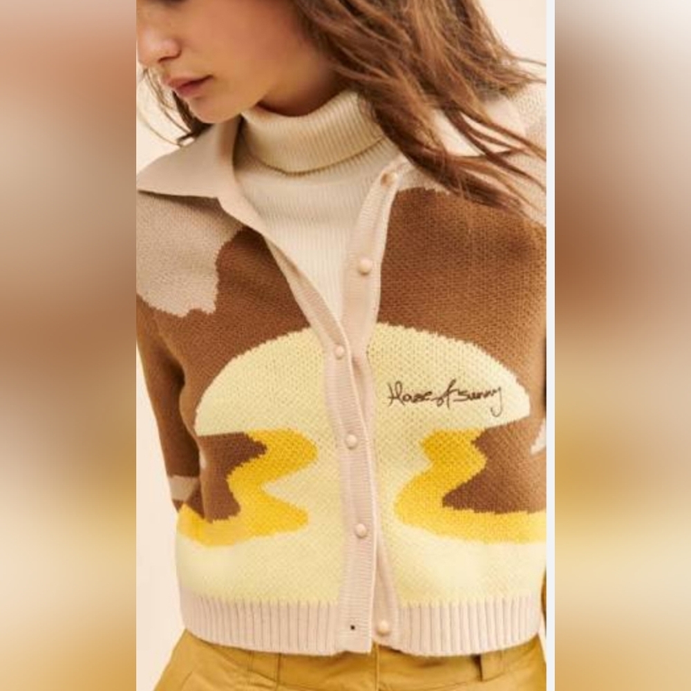 House of Sunny The Dunes Tripper Cardigan ■ Size 4 - Picture 2 of 8